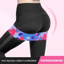 Лидер продаж; Йога-эспандер хит цвет Тренажерный зал Спорт Фитнес хип круг группа упражнения эластичный хип-лифтинг Сопротивление Петли