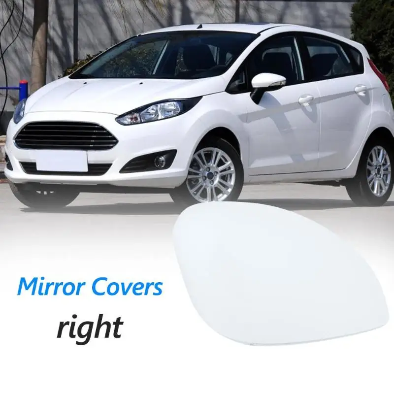 1 пара АБС боковое зеркало крышки левый и правый для Ford Fiesta 2009- дверные зеркала крышки с определенной твердостью поверхности защиты