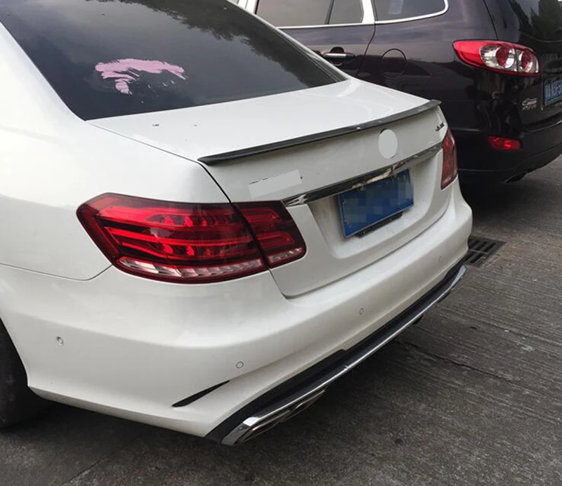 Для Mercedes-Benz E-Class W212 E200 E260 E300 AMG 2010- автомобильные аксессуары багажник палуба спойлер