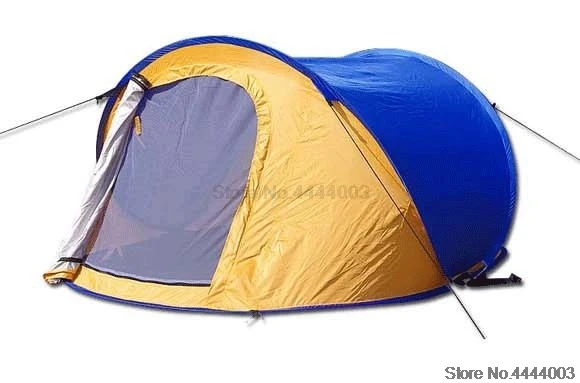 1 секундная скорость открытая Автоматическая Наружная палатка двухслойная ветрозащитная палатка на двоих всплывающая водонепроницаемая палатка AA12024