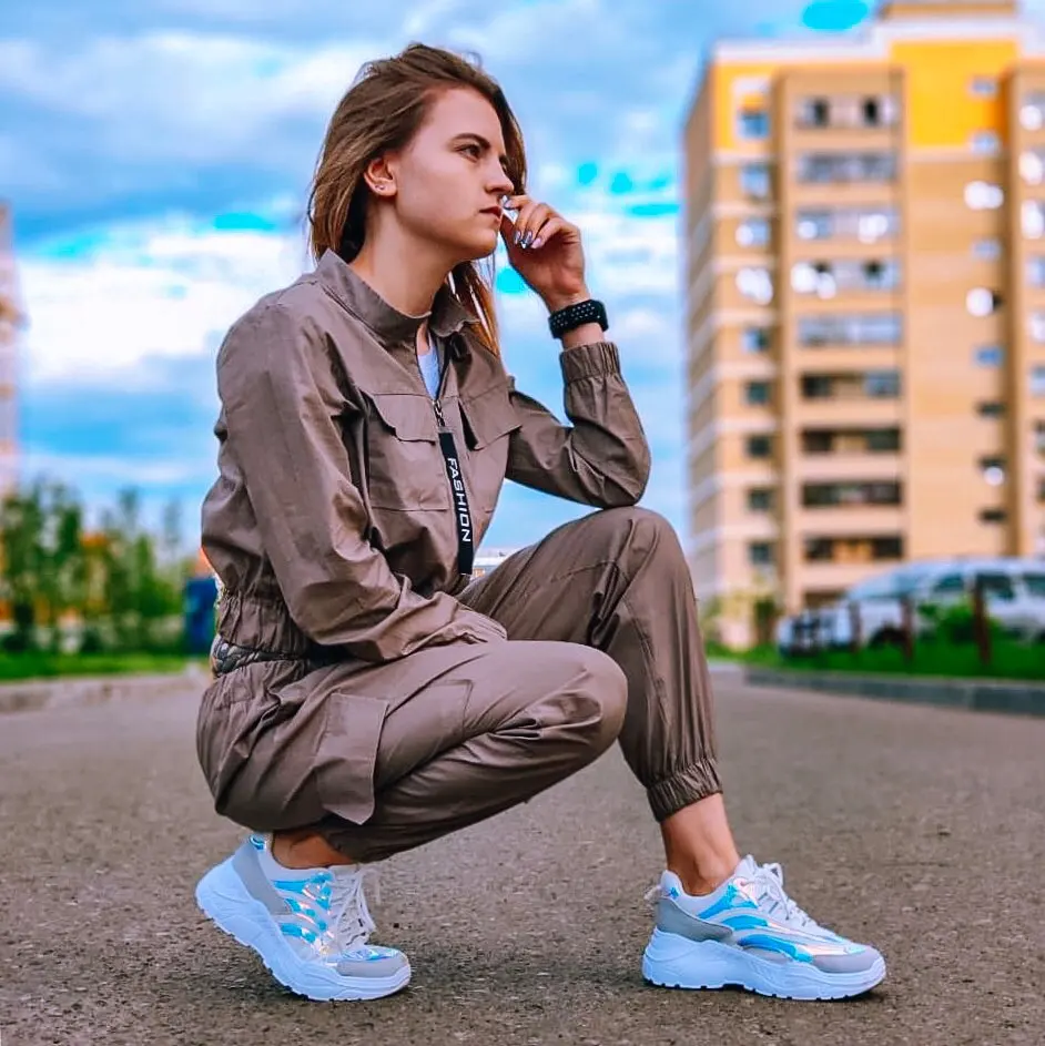 FUJIN/Брендовые женские повседневные кроссовки; женская и мужская обувь на плоской подошве; женская обувь на шнуровке, увеличивающая рост; удобная женская обувь