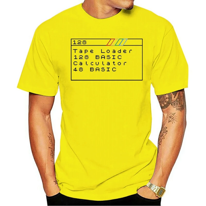 

2020 NEW T Shirt Funny Printed Zx Spectrum 80S Computer Retro Geek Birthday Gift Short Sleeve Men 100 % Cotton Custom Tee s