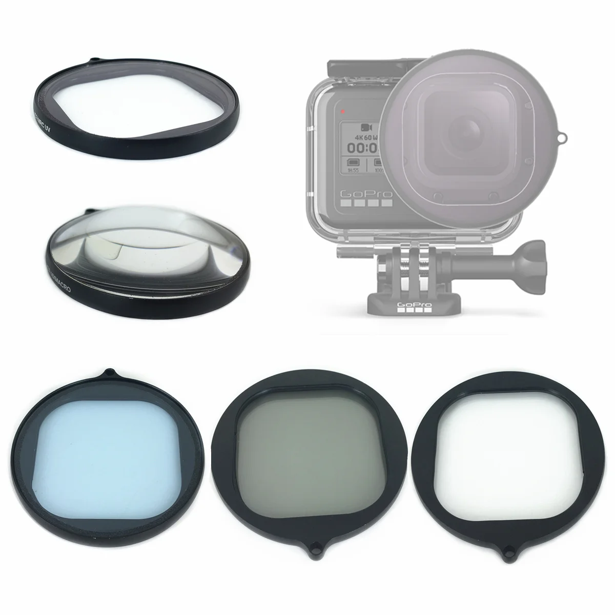 Фильтр для объектива UV CPL Night Star Macro оригинального дайвинга водонепроницаемый