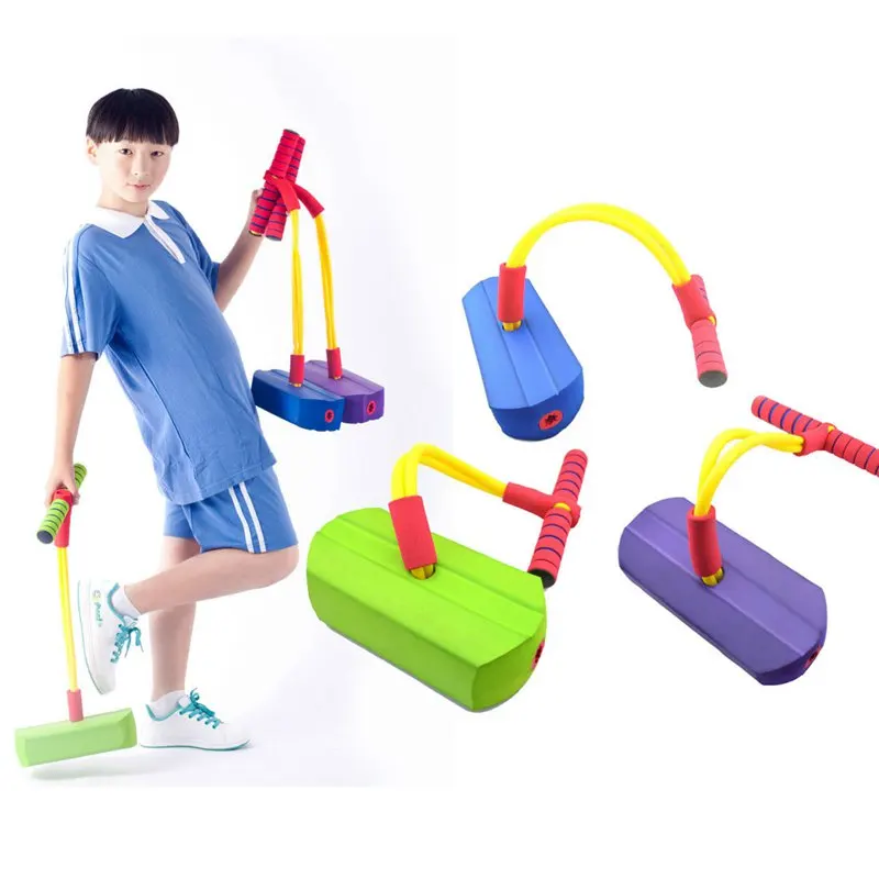 Популярные Pogo перемычки для детей и взрослых безопасные Pogo палки Крытый детские игрушки, игры на открытом воздухе