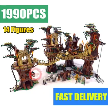 

New Ewok Village Star fighter fit LeGINGlys 10236 star wars figures Building Block Bricks Kids Toys for children Christmas Gifts