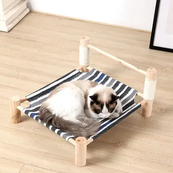 

Portable Detachable Washable Cat Hammock Bed House For Dogs Puppy Lazy Cushion Lounger For Cats Kitten Cottages Pet Sleeping Bed