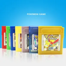 Pokemon GBC serii gier 16 Bit gra wideo wkład karta konsoli klasyczna gra zbieraj kolorowe wersja język angielski