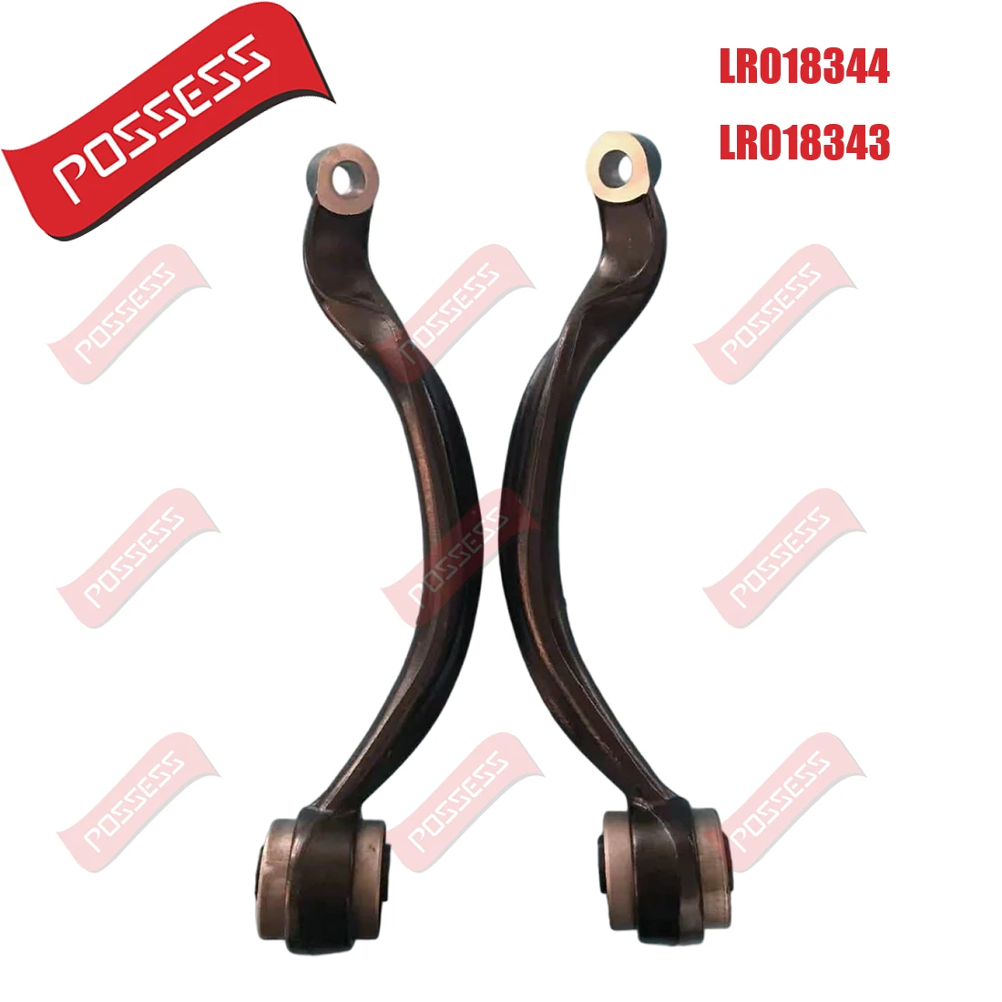 A Pair Of Front Lower Suspension Curved Control Arm For Land Rover