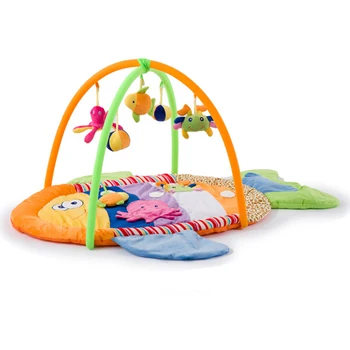 

120*70*50cm Baby Play Mat Kids Rug Educational Carpet Cute Colorful Fish Baby Gym Crawling Activity Children Developing Mats