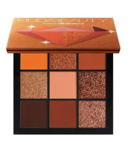 Hudas BEAUTY Remastered Rose Gold Edition текстурированные тени для век палитра 18 цветов - Цвет: TOPAZ