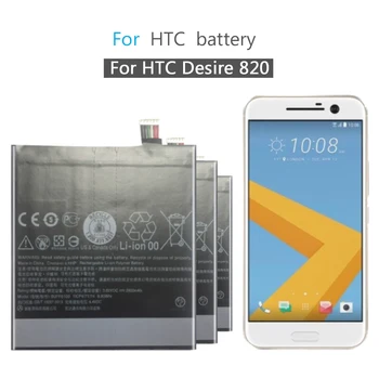 

Mobile Phone Battery for HTC Desire 820 D820u 820Q D820t D826 826T 826W Replacement Battery BOPF6100 2600mAh