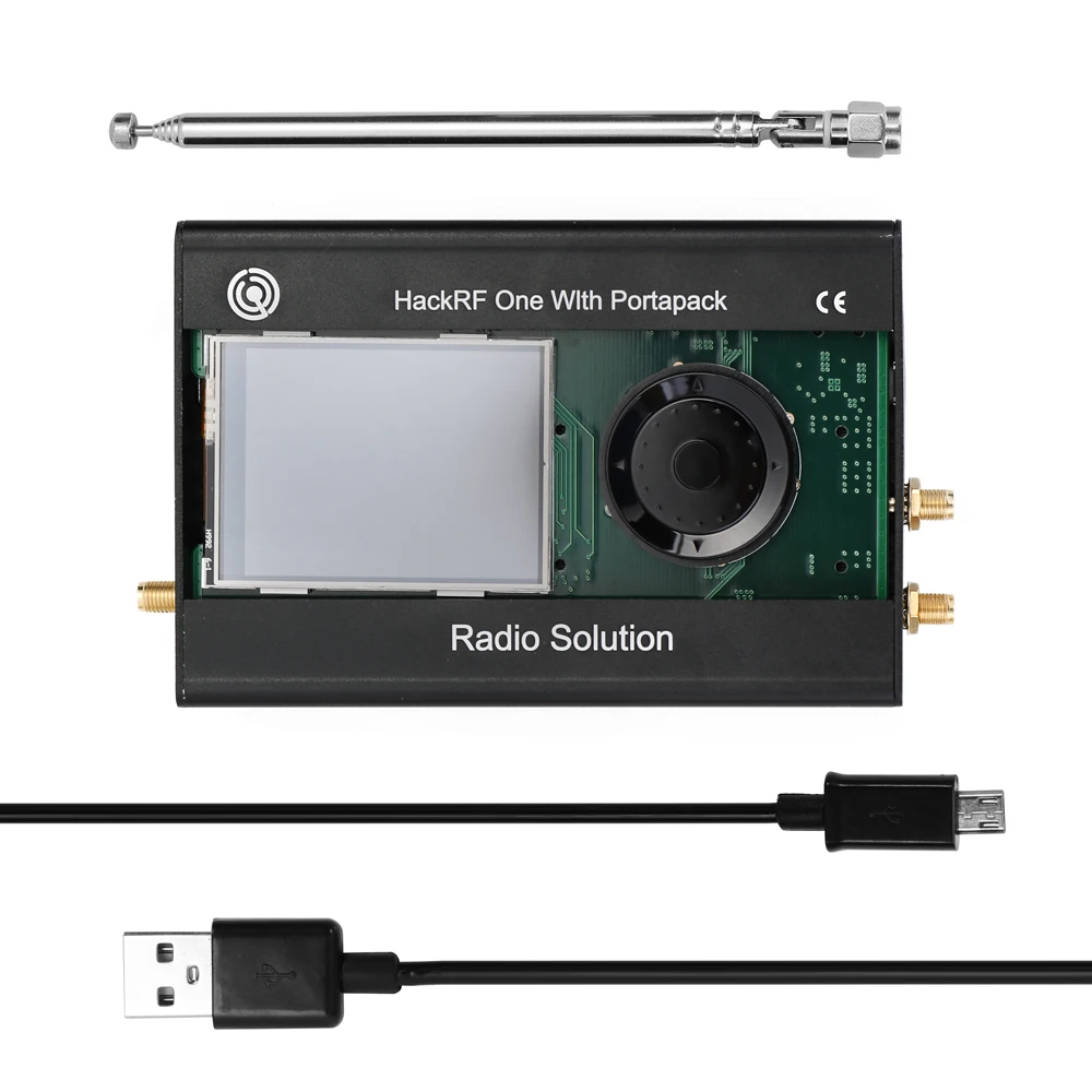 

Latest Version Portapack with 0.5ppm TCXO GPS Clock for HackRF One SDR Software Defined Radio