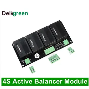 

QNBBM 4S 12V Active Battery Equalizer Balancer BMS for LiFePO4,LiPO,LTO,NCM,Lithium 18650 DIY Battery Pack battery balancer