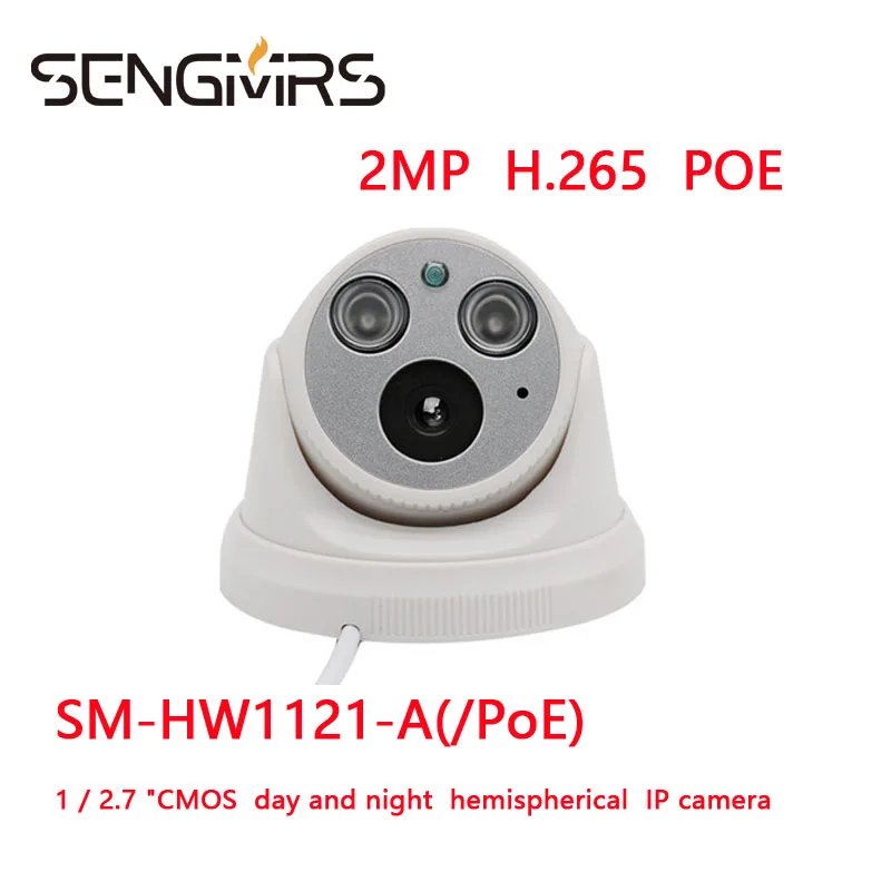

SENGMRS Dome Camera IP Camera CCTV Camera securit PoE 2MP