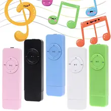 MP3 Digital Music Player SD MMC Card USB Charging Portable Sports Earphone Anti-Loss Lanyard 5 Colors