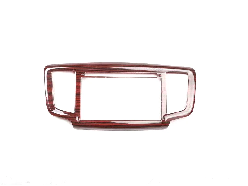 ABS Car Interior Wood Grain Color Panel Cover Mouldings Trim Stickers Set For Honda Odyssey Elysion- Car Accessories - Название цвета: Center control