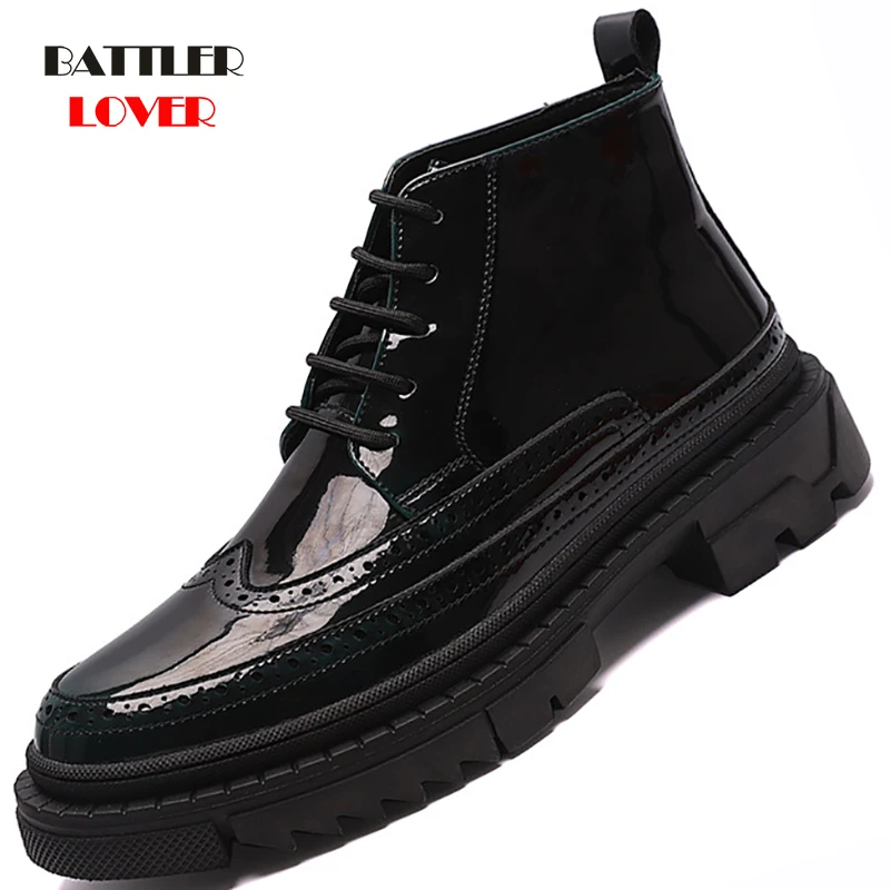 Thick sole loafers mens Clearance