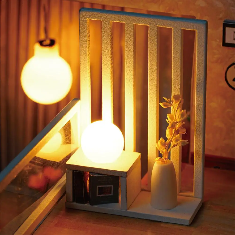 Сборный DIY игрушечный деревянный дом, деревянный миниатюрный кукольный домик, миниатюрные кукольные домики, игрушки с мебели, светодиодный светильник, подарок на день рождения