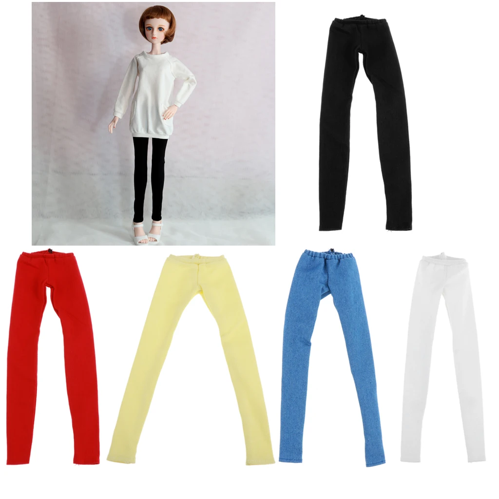 1/4 Doll Colorful Pencil Pants For BJD Doll Clothes Skinny Pants