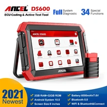 

Ancel DS600 OBD2 Scanner Automotive Car Diagnostic Scanner Full System A/F Reset TPMS OBD2 Scanner Professional Diagnostic Tools
