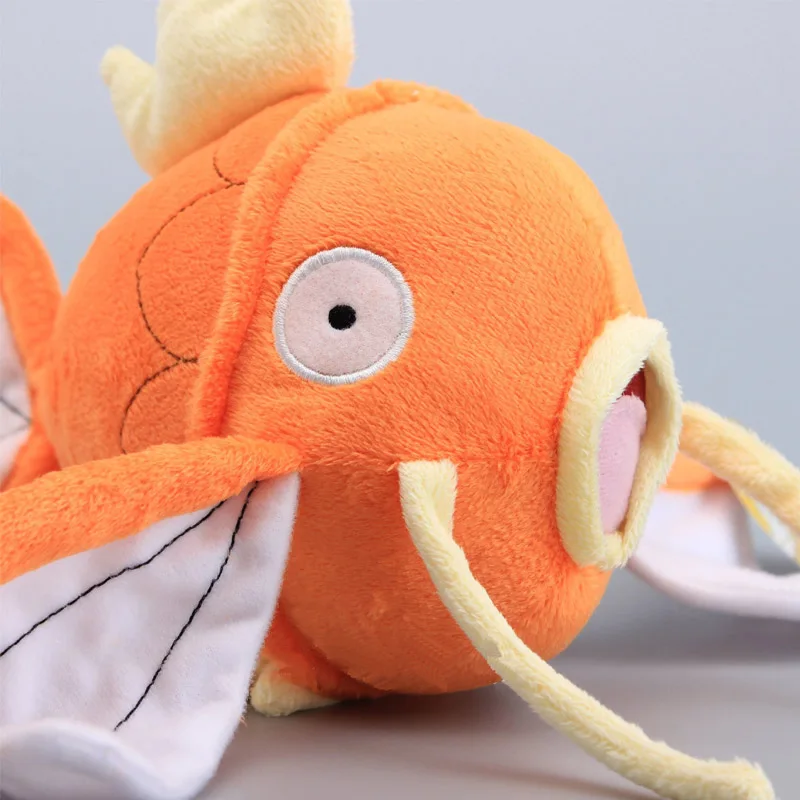 6 шт., 23 см, новая плюшевая игрушка из мультфильма Magikarp, высокое качество, карманное животное, Magikarp, мягкие куклы, подарки для детей(2 цвета
