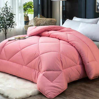 

New Design Comforter Superfine Fiber Winter Quilt Comforter Polyester Blanket Duvet Filling With Cotton Cover Hot Sales Quilts