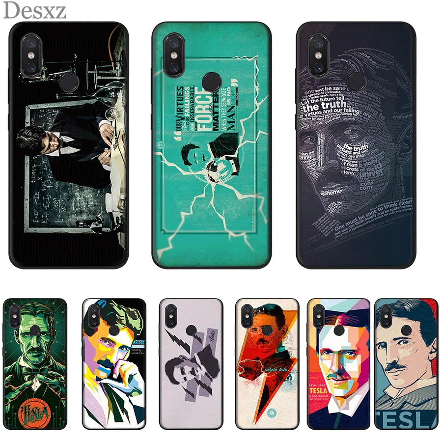 Mobile Phone Case TPU For Redmi Note 4 4X 5 6 7 Pro 5A Prime Cover Nikola Tesla | Мобильные телефоны и аксессуары