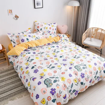 

bedclothes 3/4/5pcs modern bedding set king queen full single family size bed linen set