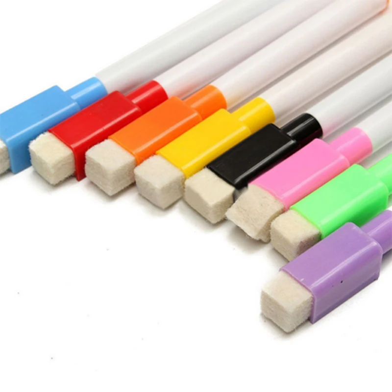 

8 Magnetic Colour White Board Marker Pen Dry Pipe Markers Sasy Wipe Fast-Drying