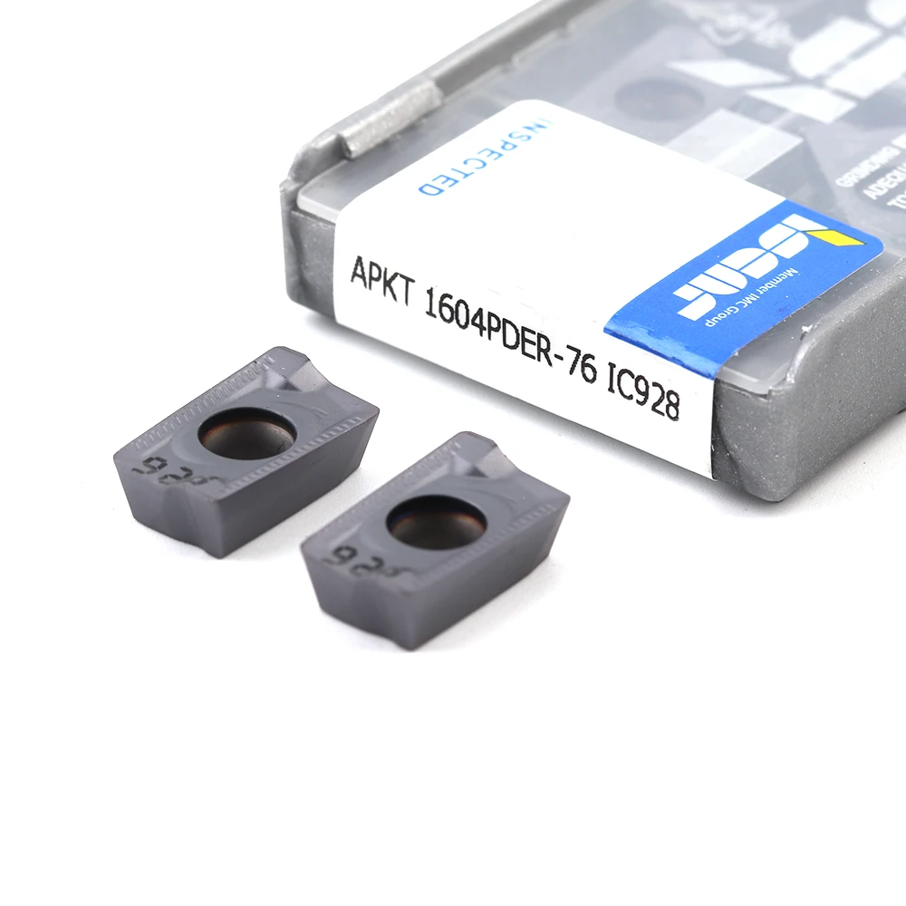10 шт. APKT1604 PDER 76 IC928 токарные инструменты карбидные вставки токарный станок резак