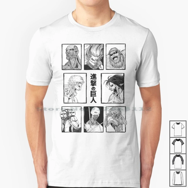 Attack on Titan Eren Final Shingeki No Kyojin Anime AOT Tshirt T-Shirt Tee  Sizes