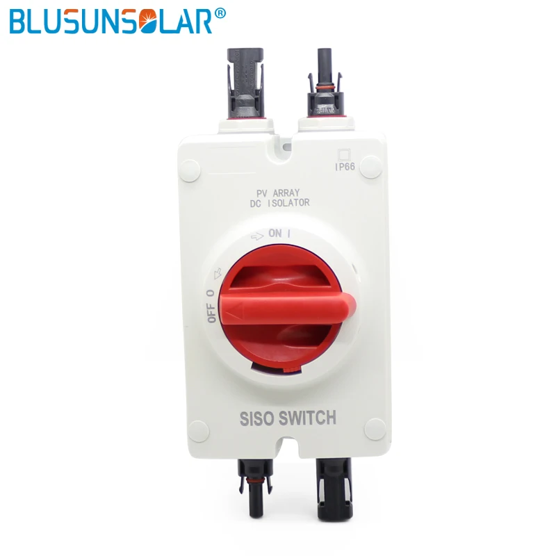 1 pcs High performance Solar Electrical DC 1000VDC Isolator Switch with 2 pairs 