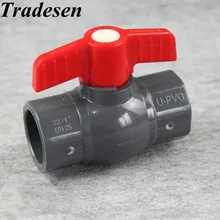 20 мм/25 мм/32 мм/40 мм/50 ммид ПВХ шаровой клапан муфта адаптер водяной разъем для садовой оросительной системы аквариум DIY