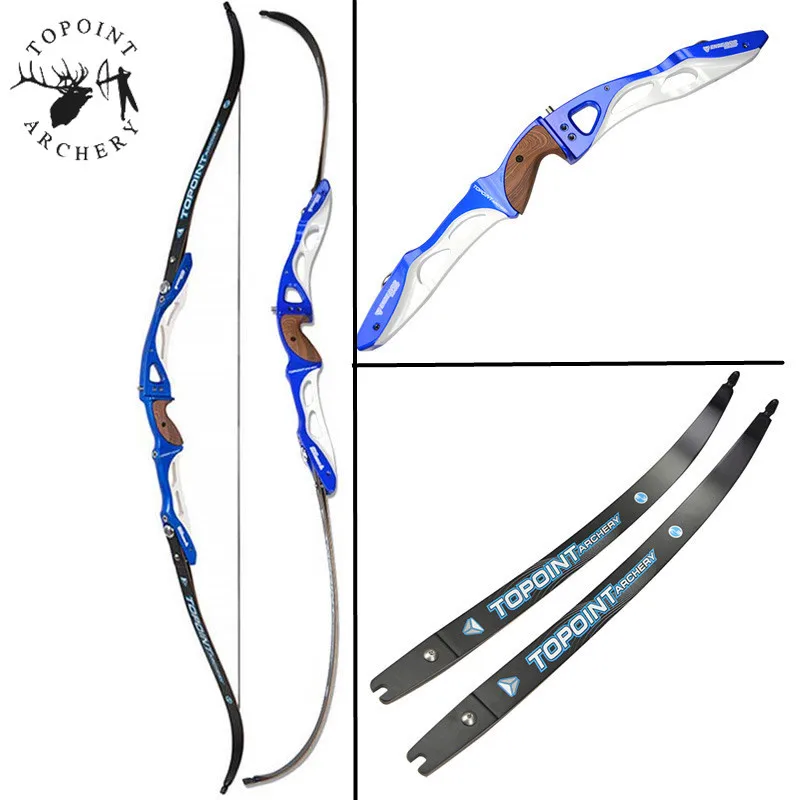 

68" Archery Takedown Recurve Bow 18lbs-44lbs Longbow Right Hand Alloy Riser Adult Beginner Shooting Training Games Accessories