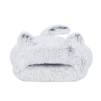 

Semi-closed Washable Cat Litter Universal For Four Seasons Cat Bed Soft And Comfortable Cat Sleeping Bag Embracing Design