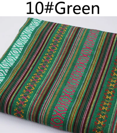 10Green Meetee 100X150 см, этнический принт, полиэстер, хлопок, ткань, подушка для дивана, кружевная ткань, сделай сам, занавеска, украшение скатерти, сшитый материал - Цвет: 10Green