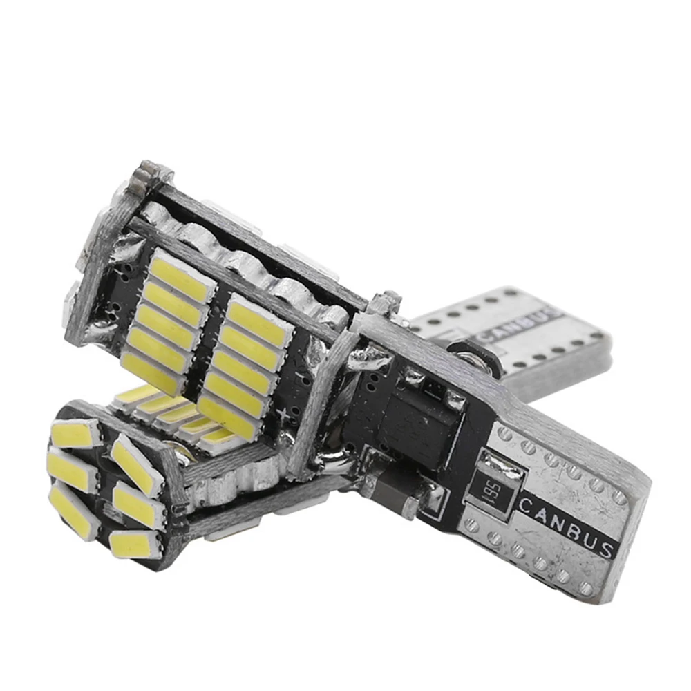 W16W T10 светодиодный лампочка 4014 26SMD Canbus автомобильное Внутреннее освещение подсветка приборов лампочка автомобильная лампа заднего хода