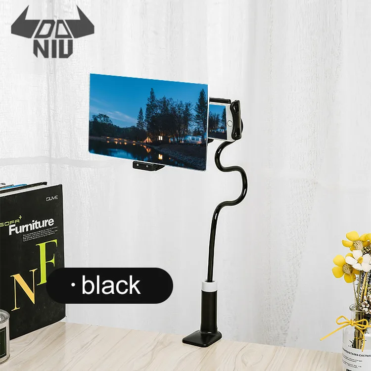 DANIU 8/12inch 3D HD Screen Magnifier Cell Phone High Definition Projection Bracket Adjustable Flexible All Angles Tablet Holder