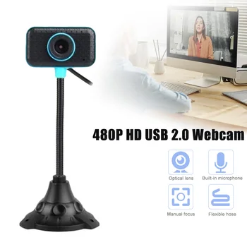 

HD USB Webcam hd Computer Video Webcam USB pc Camera with Built-in Microphone Video Teaching Live camera For PC Laptop Computer
