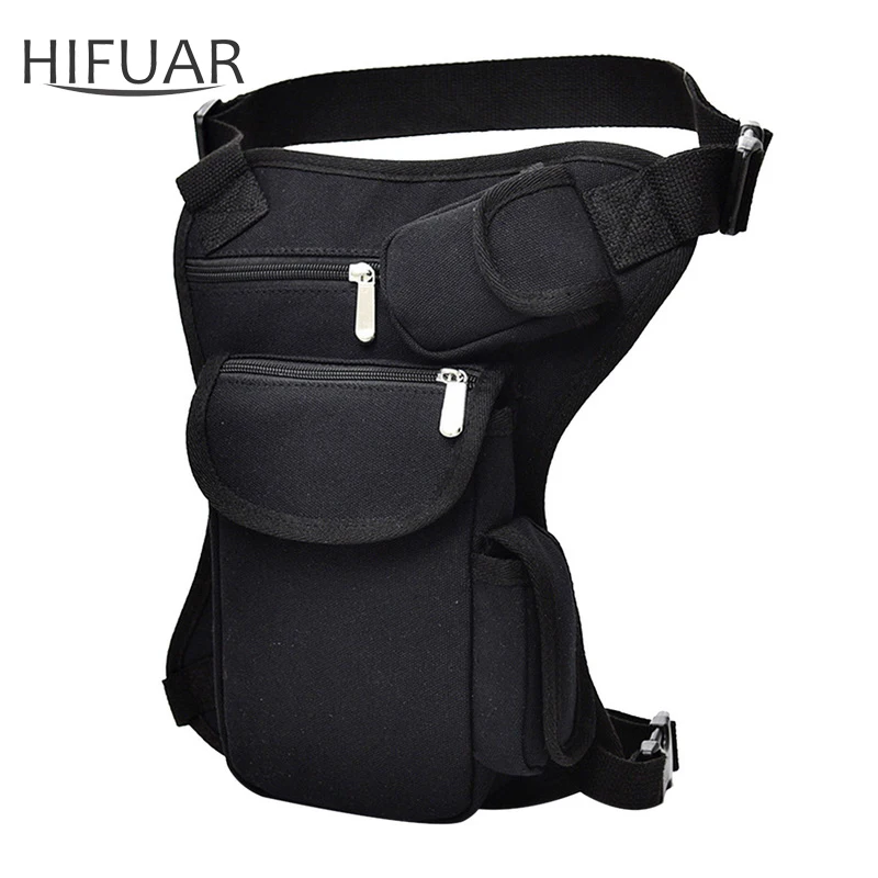 

Belt Bag Fashion Men Army Vintage Thigh Bag Utility Waist Pack Pouch Adjustable Hiking Male Waist Hip Motorcycle Leg Bag