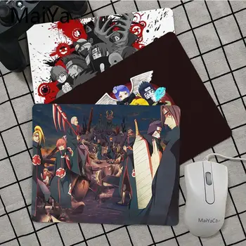 

Maiya Top Quality Akatsuki Naruto Anime Rubber Mouse Durable Desktop Mousepad Top Selling Wholesale Gaming Pad mouse