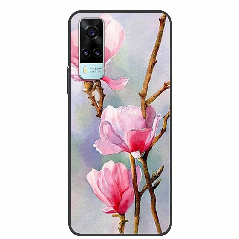 Cute Cartoon Shockproof Soft Silicone TPU Back Cover - Enhanced Protection and Style