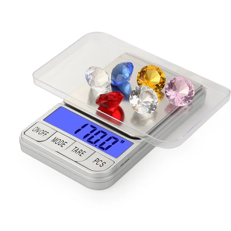 LCD MINI 0.1g x 2000g Precision Jewelry Electronic Digital Balance Weight Scale 