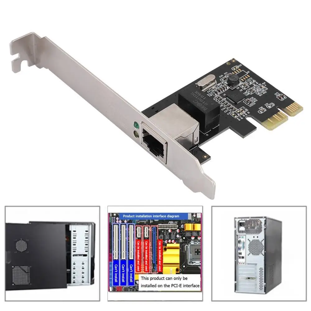 RTL 8111F 10/100/1000 Мбит/с PCI-E сетевая карта сетевого адаптера Gigabit Ethernet сетевой адаптер RTL8111F
