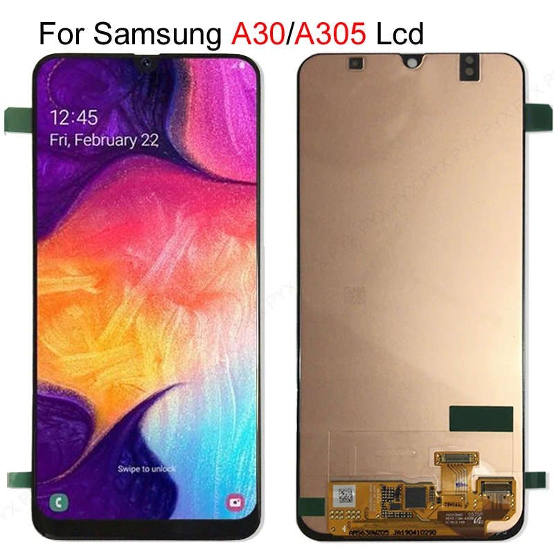 OLED для Samsung A30 lcd 2019 A305/DS A305F A305FD A305A дисплей SM A305F/DS сенсорный экран дигитайзер Incell