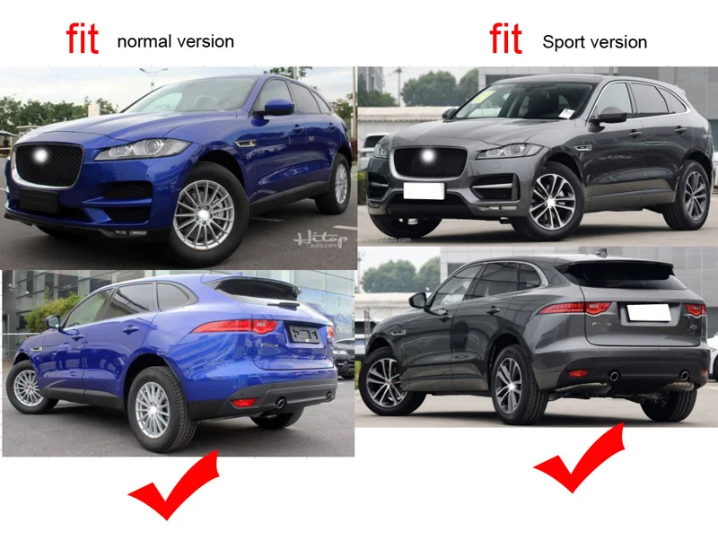 Новое поступление для Jaguar F Pace F-Pace OE модель Беговая доска боковой шаг nerf бар, Hitop-5years опыт внедорожник