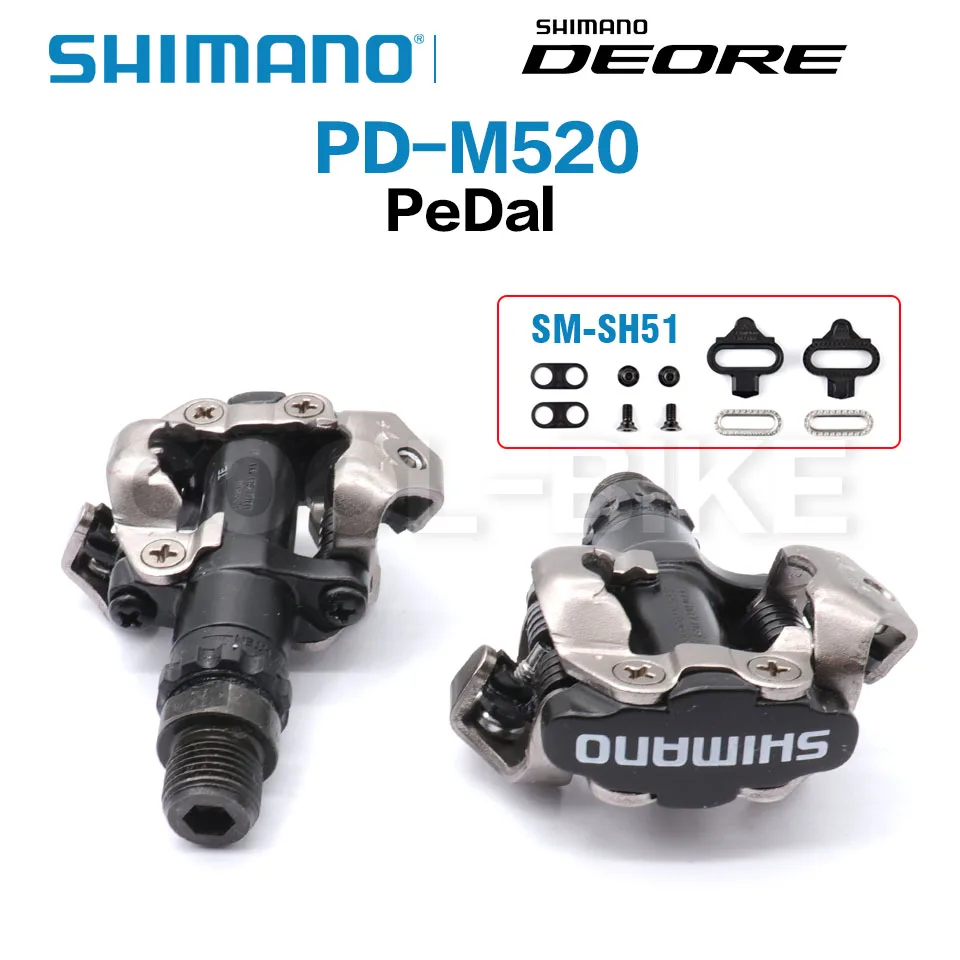 Test et avis sur les pédales gravel Shimano PD-M520