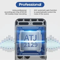 Professional Mini Digital Voice Audio Recorder Smart Sound Control Noise Reduction HD HIFI Music MP3 Player TF Card 64G Extend 5