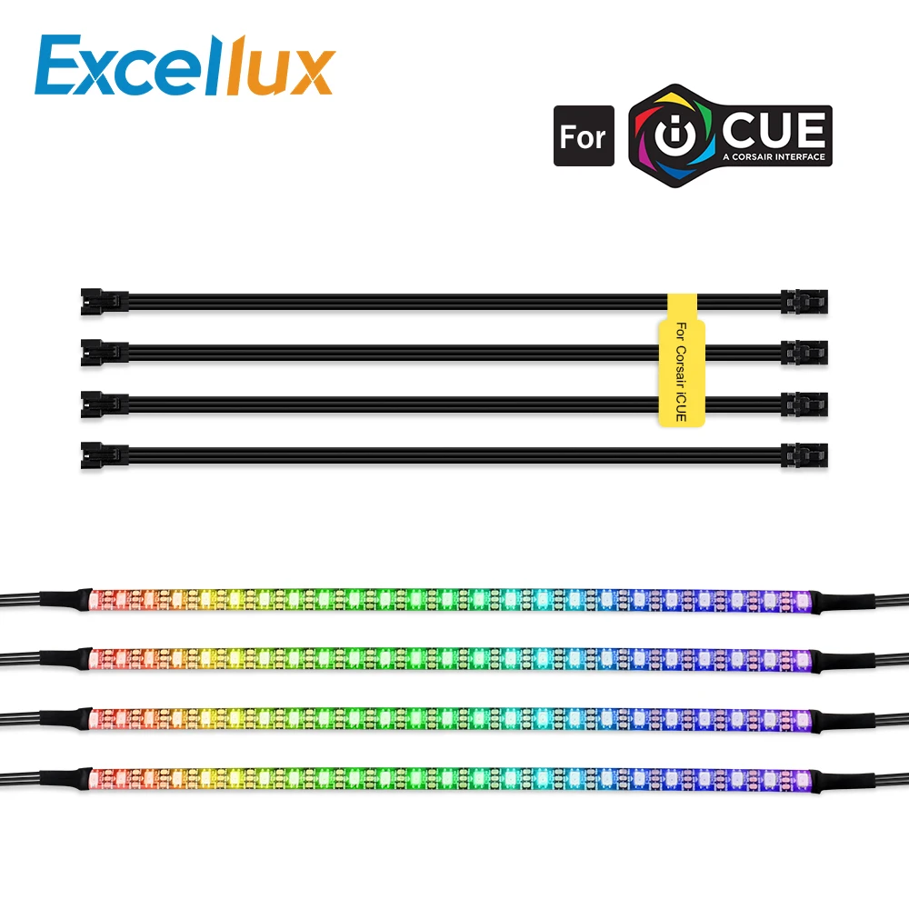 Индивидуально модифицируемая Светодиодная лента RGB для ПК 3 контактная 5