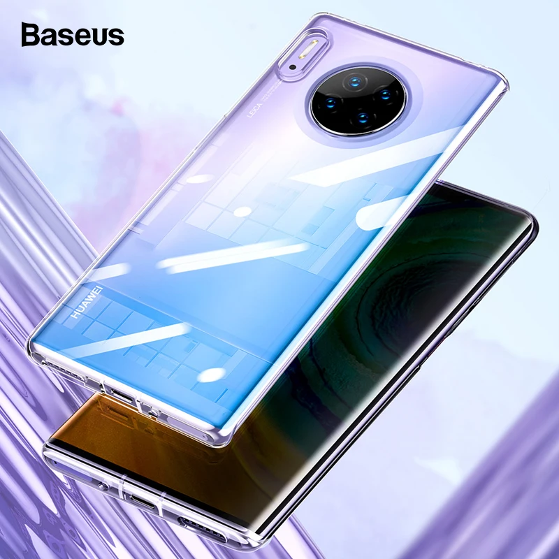 Прозрачный чехол Baseus для huawei mate 30 Pro 30Pro, прозрачный чехол для телефона, мягкая задняя крышка для huawei mate 30 Pro, чехол